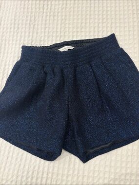 Little Marc Jacobs Navy Sparkle Athletic Shorts